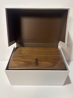 ウェレンドルフ Wellendorff ブラウン アクセサリーケース Decorebay Wooden Sunglasses Jewelry Box with Saddle Brown Leather (Cof