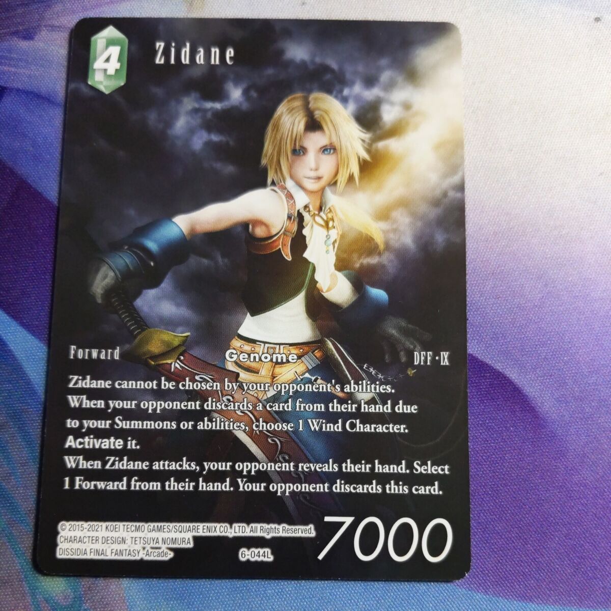 Final Fantasy TCG Zidane Full Art Non-foil 6-044L | eBay Final Fantasy TCG Zidane Full Art Non-foil 6-044L | eBay