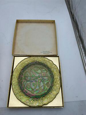 TWELVE DAYS OF CHRISTMAS---IMPERIAL GLASS--5th DAY--5 GOLD RINGS--BELLAIRE OHIO