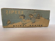 Zipees Slider Skates 1957 - Pink, Great Condition, Original Box