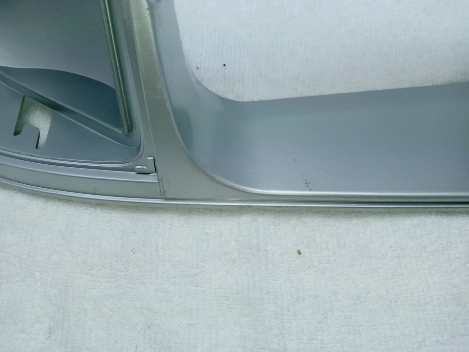 NOS Mopar 1985 - 89 Plymouth Dodge Aries Reliant Right Headlight Bezel - Silver - Изображение 3 из 4