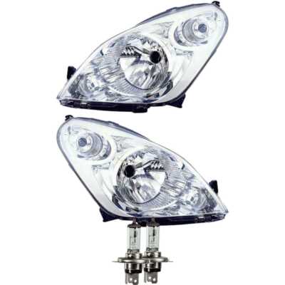 Scheinwerfer Set für Suzuki Splash Bj. 08-06 12 H4 Frontscheinwerfer