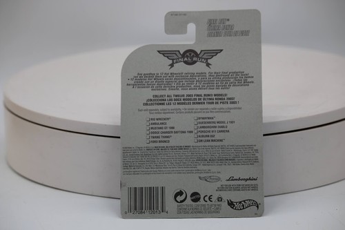 2003 Hot Wheels Final Run Series Lamborghini Diablo #203 #9 Of 12 1:64 Scale - Picture 3 of 3