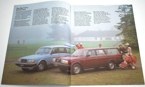 VOLVO 245/265 UK SALES BROCHURE 1981 - Picture 2 of 6