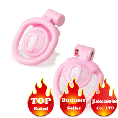 Sissy Miniature Chastity Cage Chastity Device Plug Lightweight Ring Male