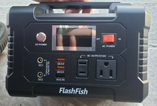 FLASHFISH PORTABLE POWER STATION MODEL: E200 ---200W ---NICE
