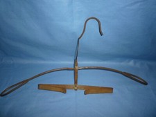 Antique Travel Folding Wire Clothes Hanger  B725 