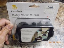 NIP J is for Jeep Brand Baby View Rear View Mirror, for Window /Visor, pkg worn