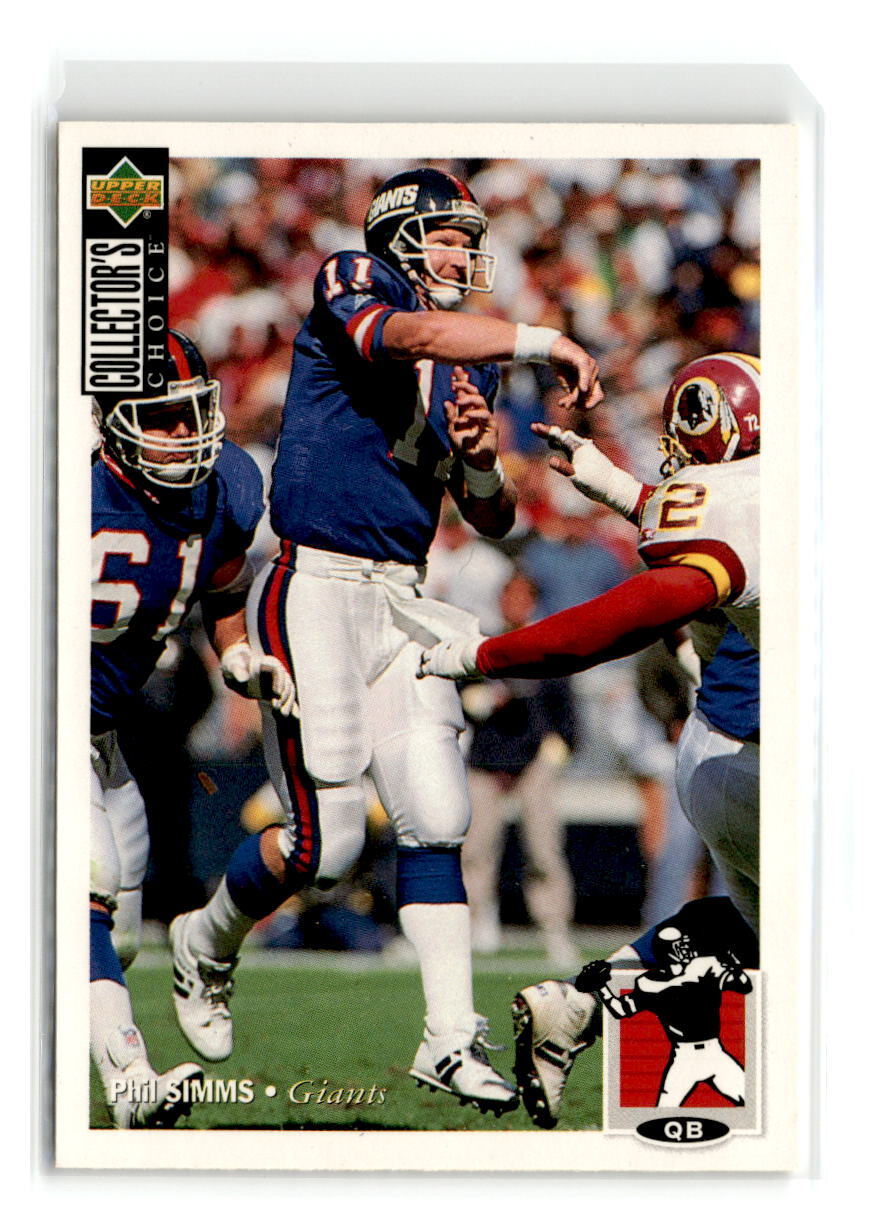 1994-Collector's Choice -#233-Phil Simms -New York Giants