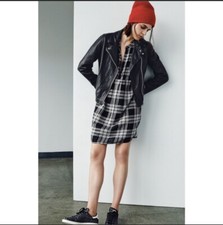 Madewell Daywalk Flannel Shirt Dress Size XS