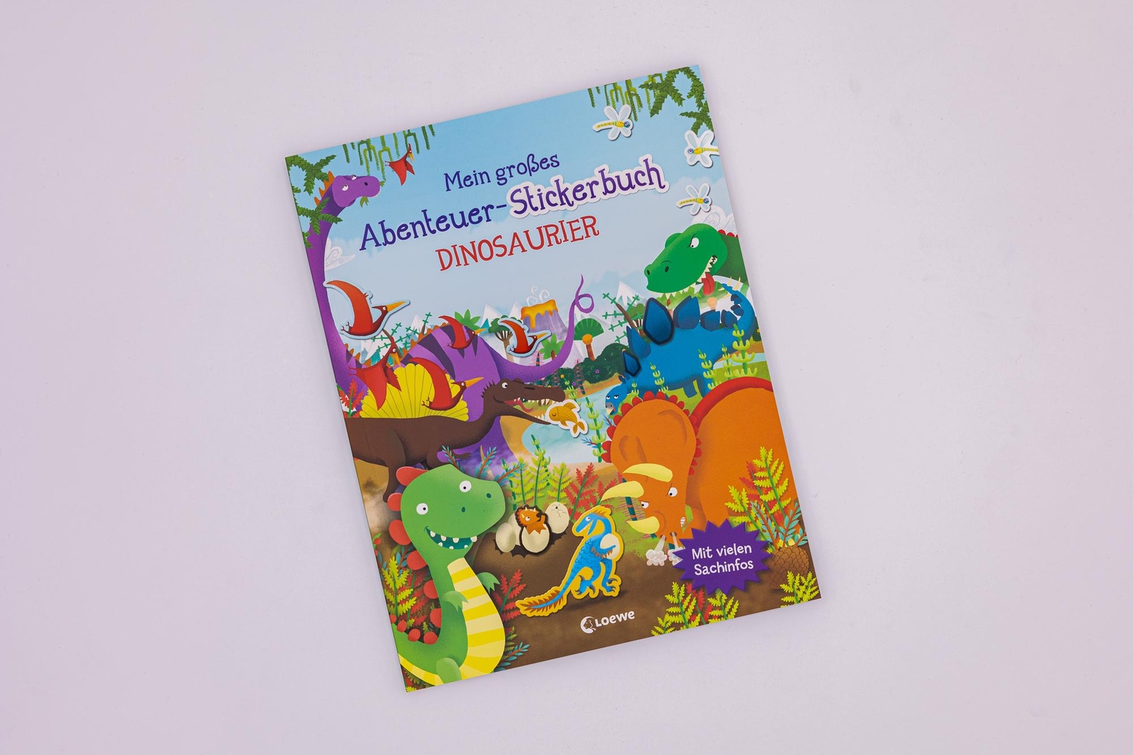 Thumbnail - Mein Großes Abenteuer-stickerbuch - Dinosaurier, Joshua George