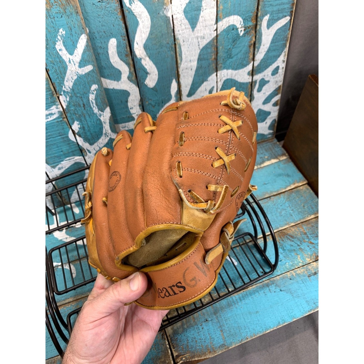VTG Sears Roebuck Youth Glove 16152 Korean Made Leather VTG Sears Roebuck Youth Glove 16152 Korean Made Leather