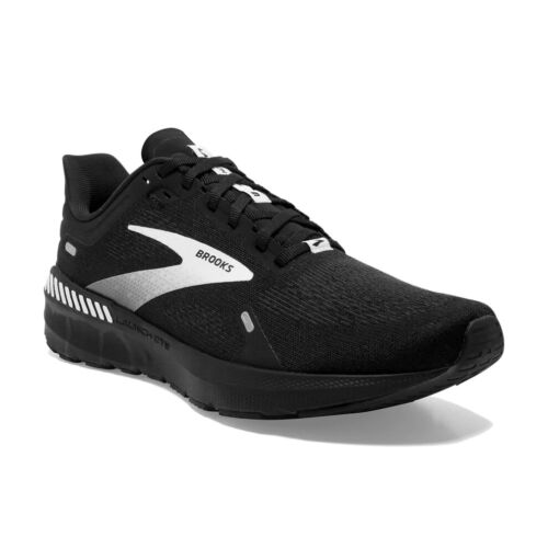 Brooks Launch GTS 9 Running Shoes Black/White US Men 8.5 Wide EE - Picture 3 of 6