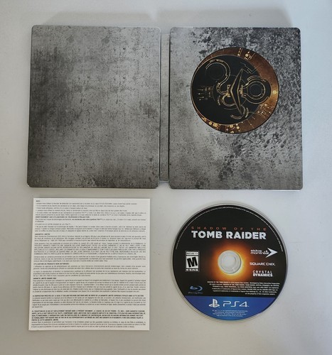Shadow of the Tomb Raider Sony PlayStation 4 PS4 Steelbook - Picture 2 of 7