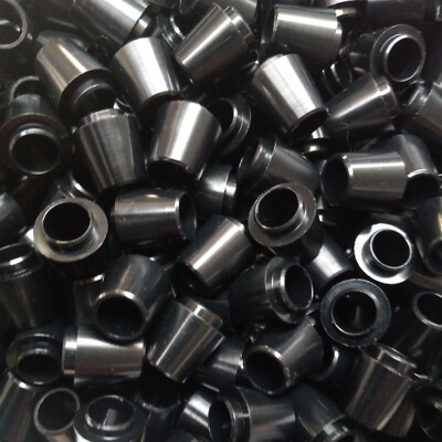 12x PREM GOLF FERRULES .335 Solid Black''COLLARED'' 14mm QUALITY LOT(F12)