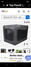 Top Paw Indoor Outdoor Portable Dog Crate