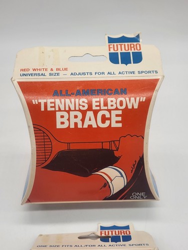 Vintage Futuro All American Wrist Swet-Bands, Tennis Elbow Brace - Picture 2 of 7