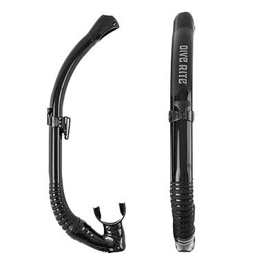Dive Rite Foldable Snorkel Black
