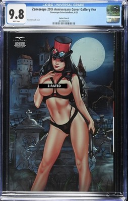 GFT ZENESCOPE 20th ANNIVERSARY COVER GALLERY nn H CGC 9.8 LE 50 KICKSTARTER