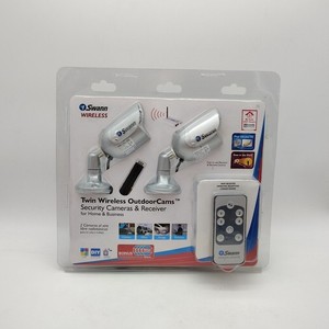 Nouveau Swann Twin Caméras de sécurité en plein air sans fil SW-P-WOC2 pour le logement et les affaires