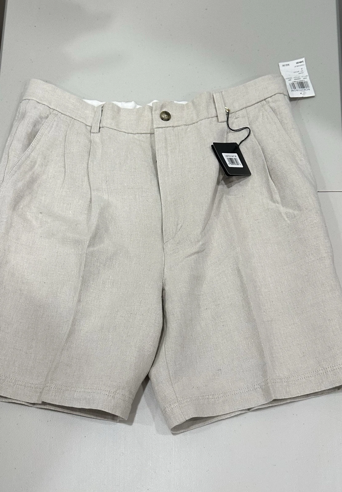 NWT AXIS Modern Coast Linen Blend Men’s Shorts Size 36
