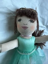 Metropolitan Museum of Art Degas Ballerina Small 5” Mini Plush Doll Green 2003