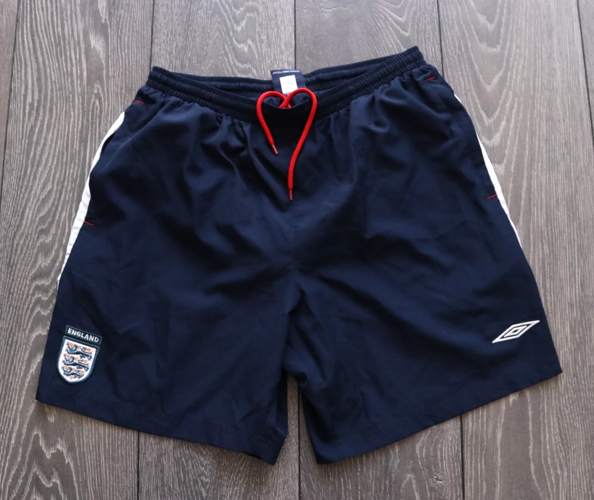 英国男子国家队足球短裤| eBay