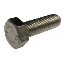 #10-24 X 3/4 In Hex Hex Machine Screw, Plain 18-8 Stainless Steel, 100 Pk, 1Pry5