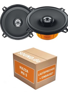 Lautsprecher vorne Hertz DCX 130.3 für Mazda3 MX-3 | 2x Tief-Mitteltöner mit int
