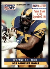 1991 Pro Set Irv Pankey Indianapolis Colts #554