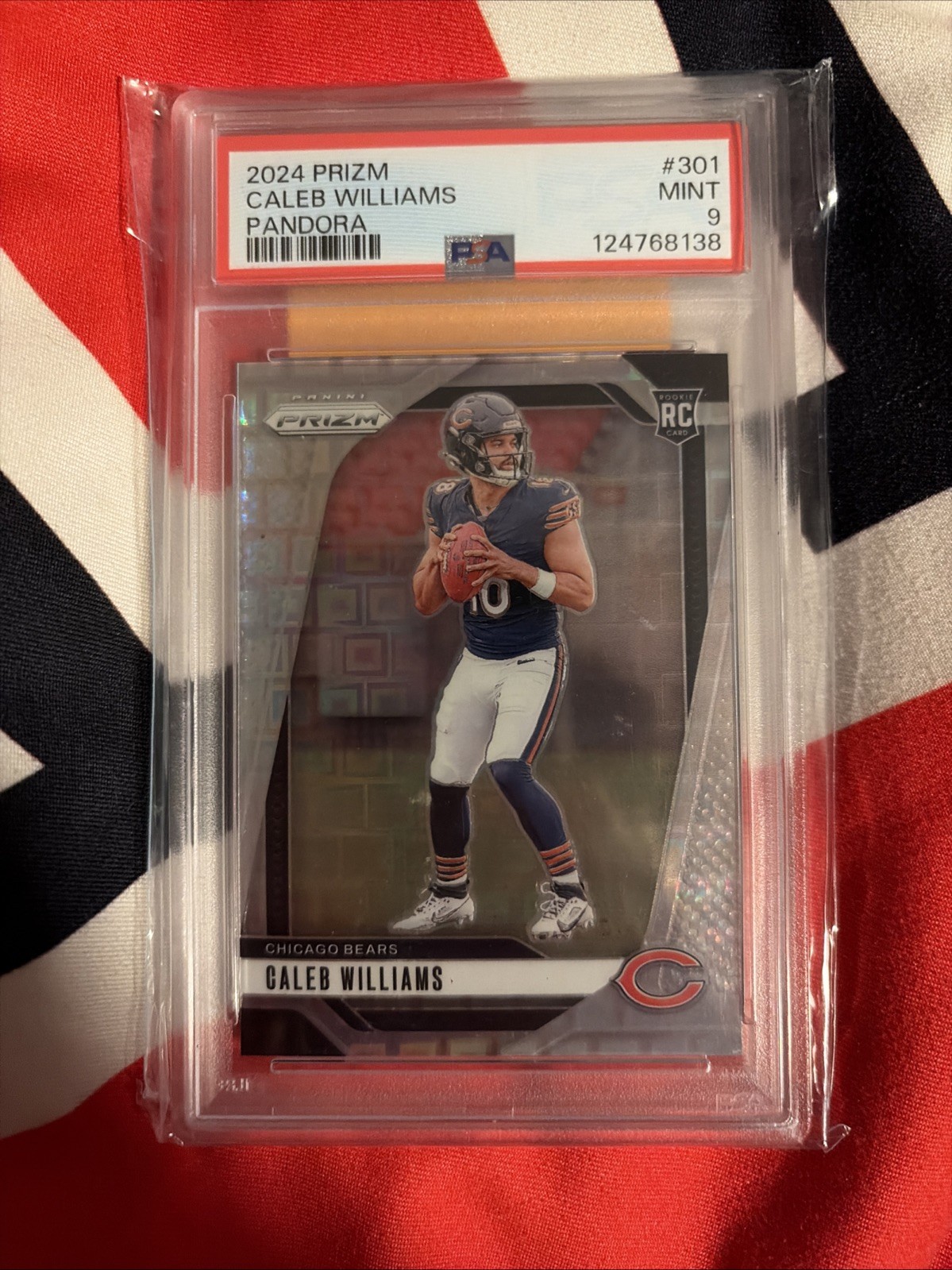 2024 Panini Prizm - Rookies Caleb Williams #301 Pandora Prizm /400 (RC)