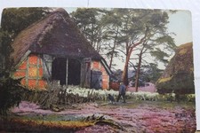 Arte Fattoria Casa Pecore Cartolina Vecchia Cartolina d'epoca Vista Standard Souvenir Post