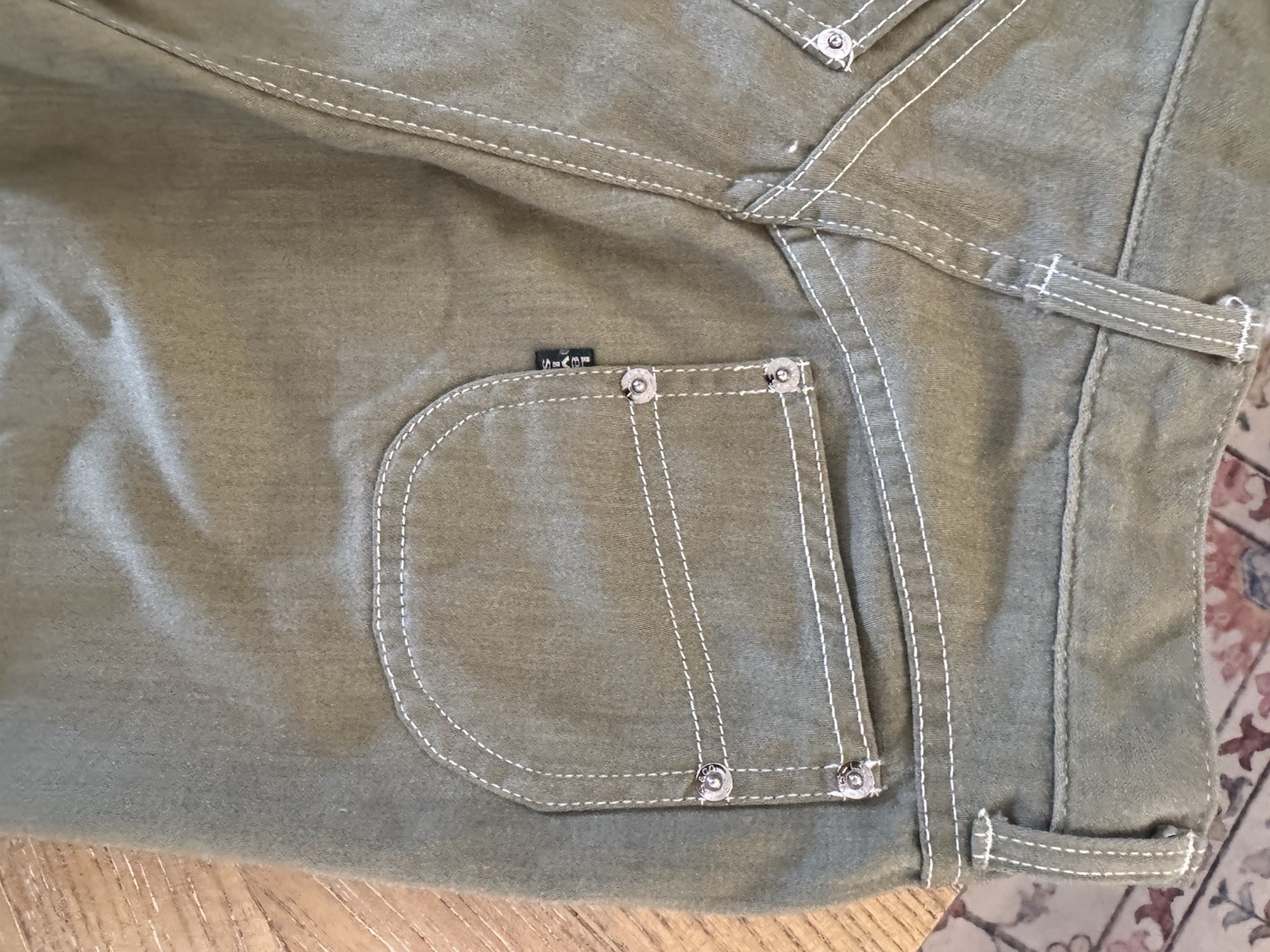 Rare Vintage Woman’s Size 9 Pants Green Tans