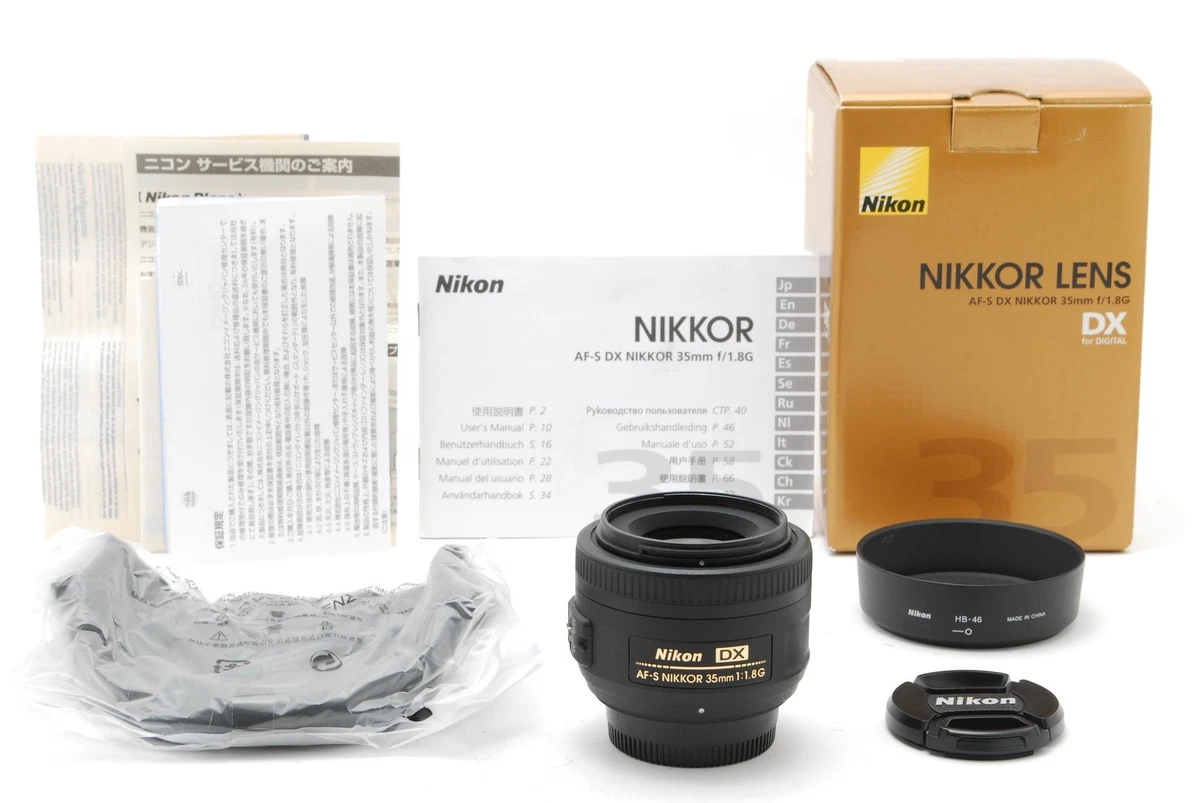 Nikon 35mm f/1.8 Camera Lenses for sale - eBay