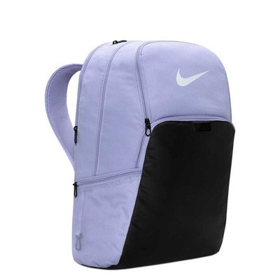 Nike BRASILIA Backpack XL Backpack Lilac Purple Black School Gym Bag DM3975 533