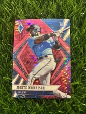 2021 Panini Chronicles - Phoenix Monte Harrison #6 Pink Pulsar (RC) A98