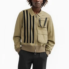 Konus Men's Bellow Flap Pockets jacket in Khaki