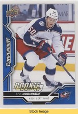 2018-19 Upper Deck Compendium Rookies Blue Eric Robinson #858 READ 0e3