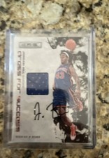 2009-10 Panini Rookies & Stars -Dress for Success Materials Jordan Hill Auto /25