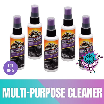 #ad Armor All Multi Purpose Auto Cleaner 4 Oz 118 ml Each Lot of 5 $45.00