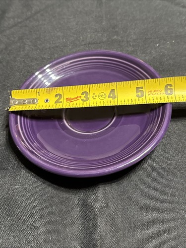 FIESTA Lilac Purple 6”Saucer Cup Plate - Picture 2 of 7