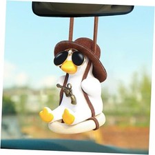 Swinging Duck Hanging Ornament, Car Accessories Interior Aesthetic to Cute