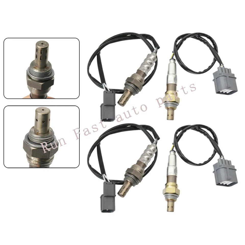Set of 4 Up & Down Oxygen O2 Oxygen Sensor for Honda Pilot 2005-2008 3.5L V6 US Foto 2 de 4