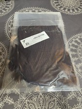 Women's Winter Warm Knit Beanie w/ Faux Fur Pom Cozy Fleece Lined Black