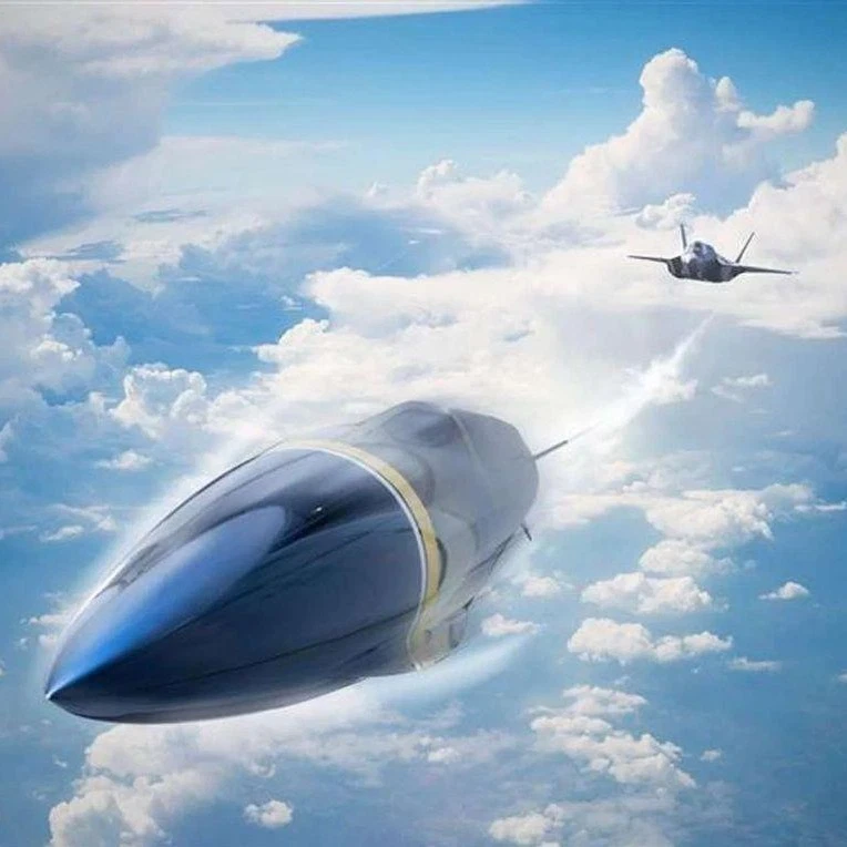 Missile ipersonico USAF Lockheed Martin MAKO modello militare 1:10 stampato 3D - Immagine 3 di 4