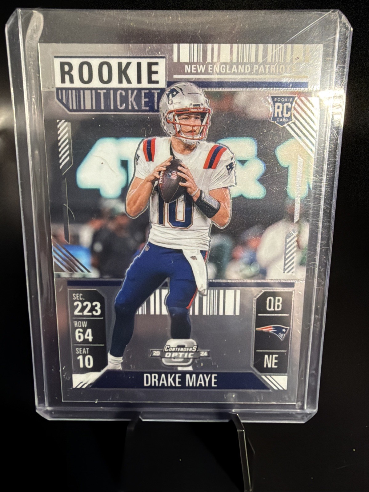 2024 Panini Contenders Optic - Rookie Ticket Drake Maye #70 (RC)