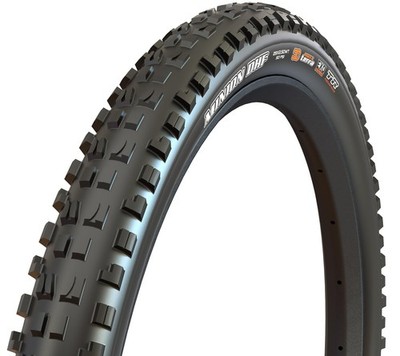 Maxxis Minion DHF - Dual Compound - EXO - 20x2.40, Non-Tubeless - E25, Black 