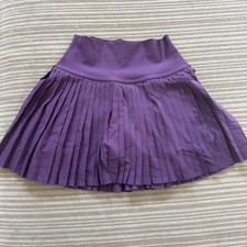 Alo Grand Slam Tennis Skirt Purple W6289r XXS