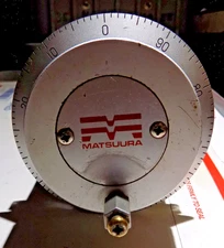 MATSUURA OPTCODER manual handwheel rotary pulse generator model number MGX-10B