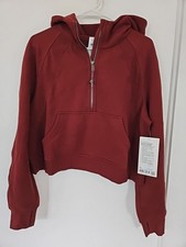 NWT Lululemon Scuba Oversized Half-Zip Hoodie Color ROWD Size M/L